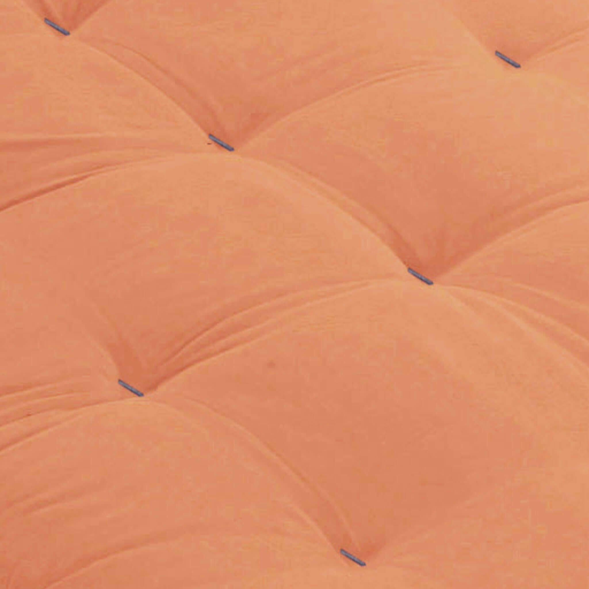 - Matelas futon coton traditionnel, 13cm orange 90x190