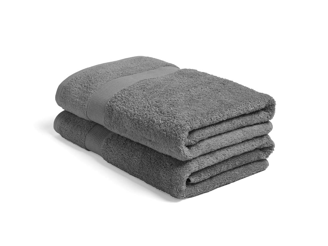 Yumeko douchelakens Terry - dark grey - 70x140 - 2 st