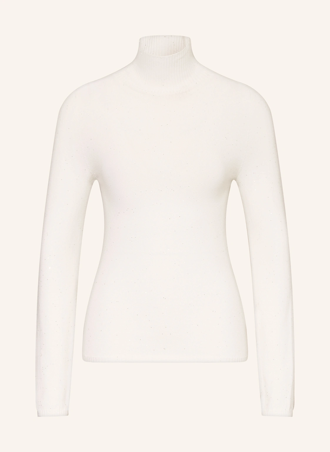 Rich & Royal Rollkragenpullover mit Pailletten