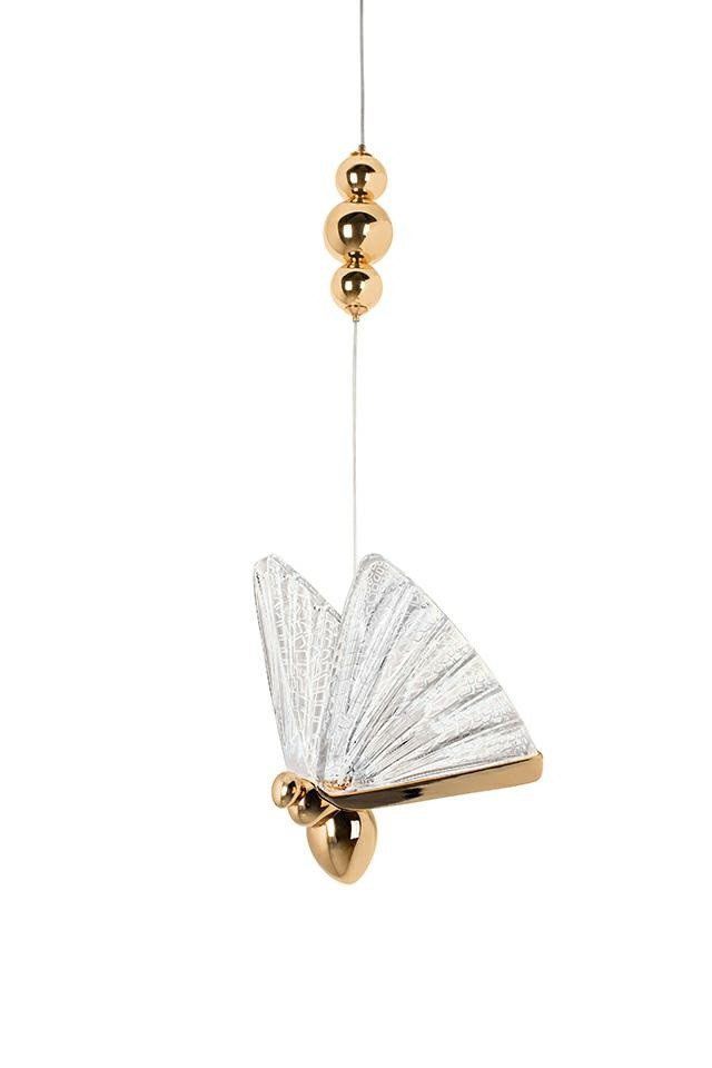 MOOSEE lampa wisząca BUTTERFLY S złota
