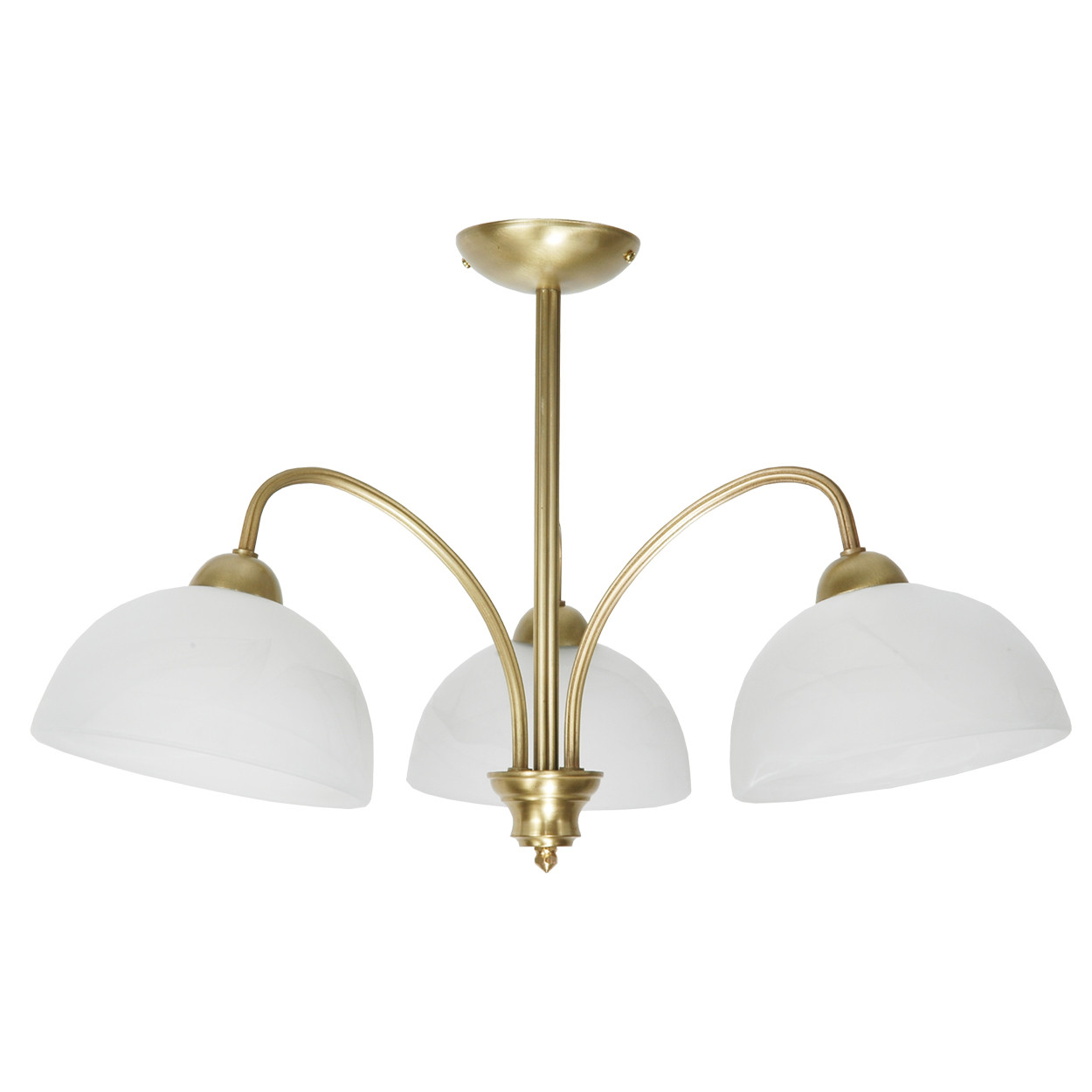 Lampa sufitowa złota EDYLIT do salonu glamour 3xE27 LIMBA 1-732