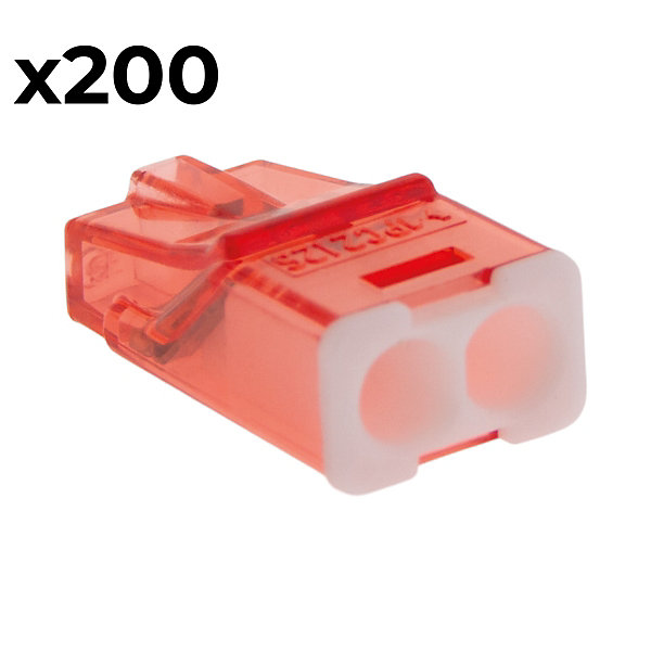 Boîte de 200 bornes 2 entrées - mini connex - Blm