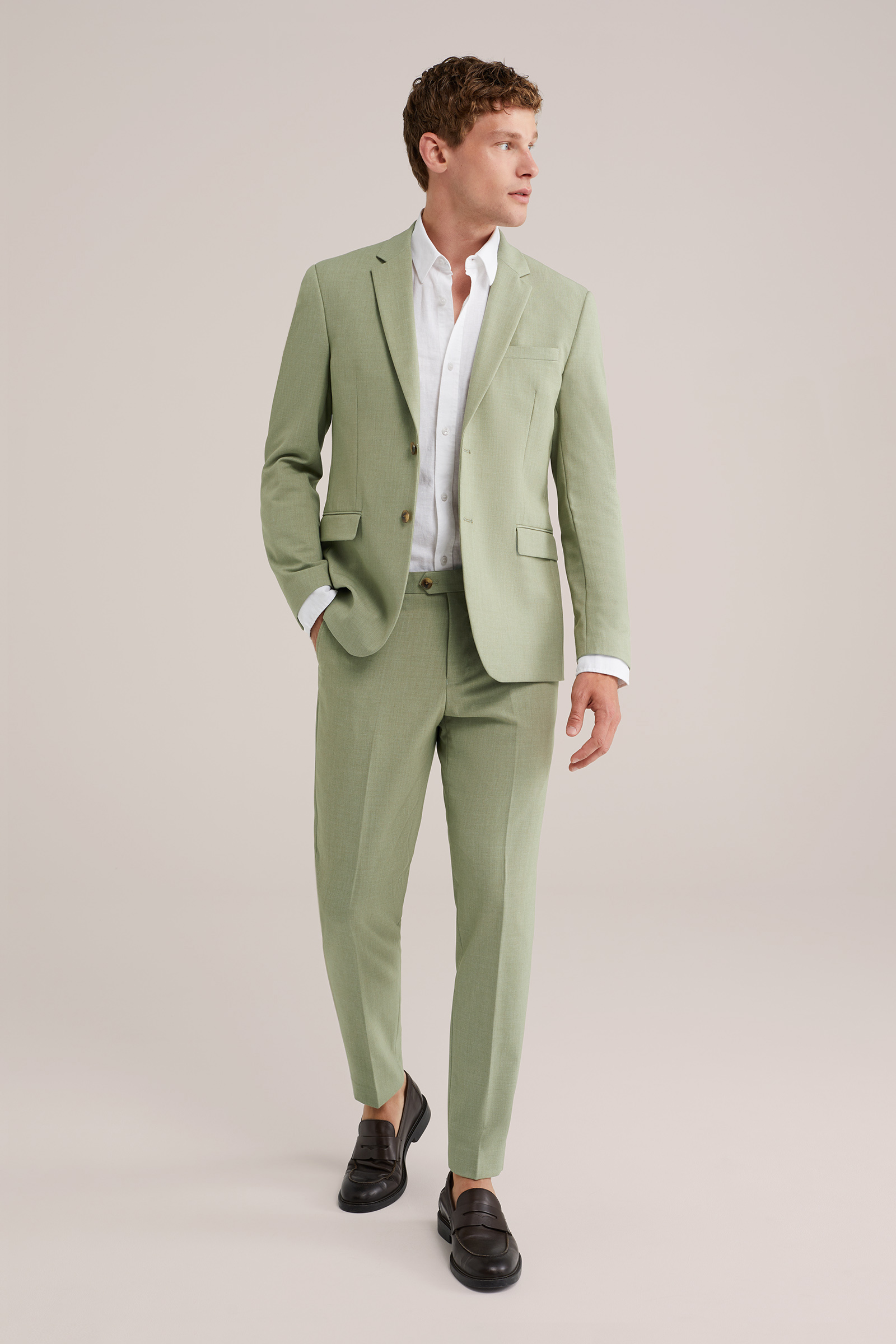 Heren slim fit blazer - THE FLEX SUIT