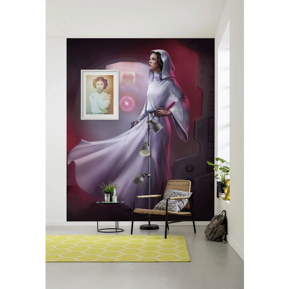 Vliestapete »Star Wars Classic Leia«, bunt, glatt