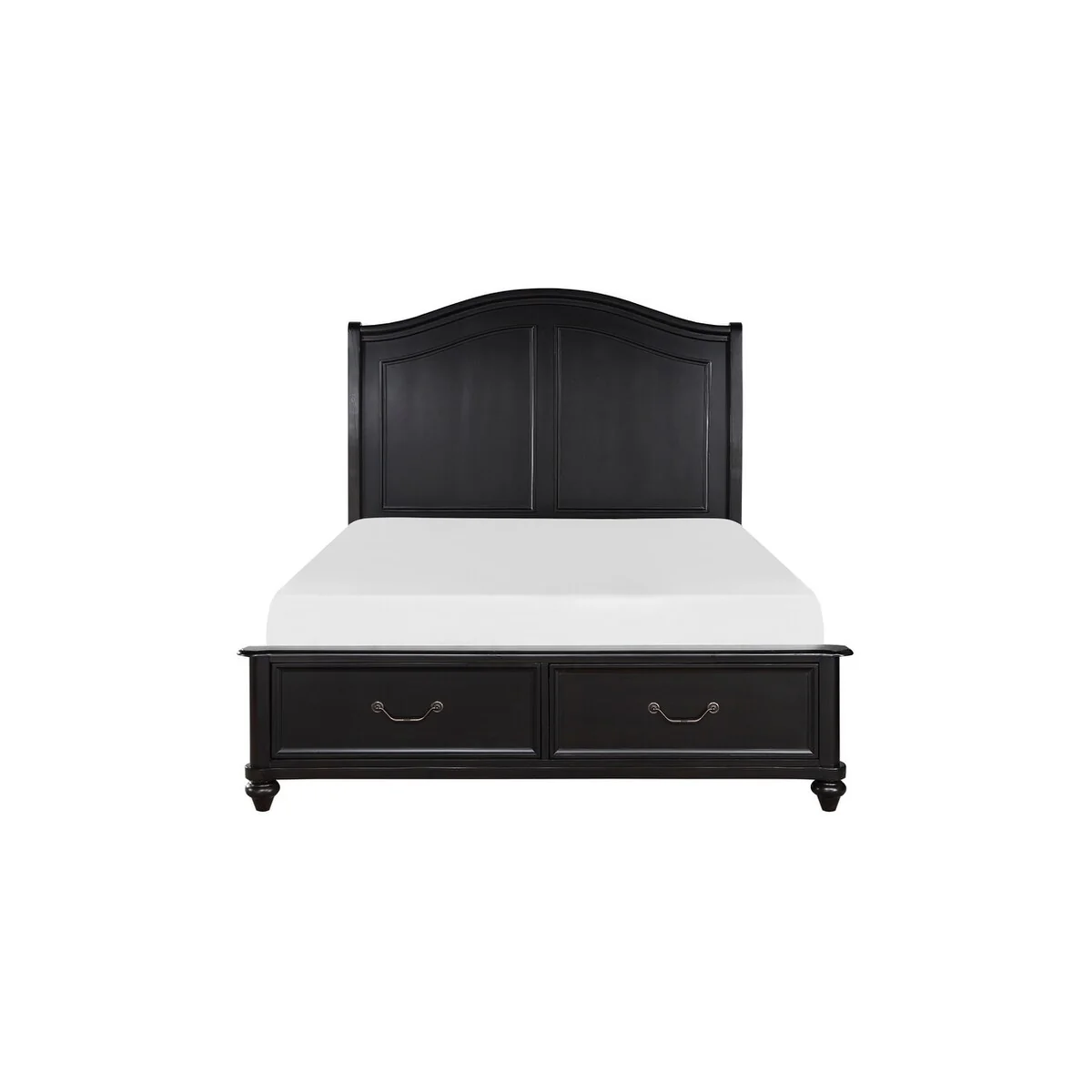 Cressida 3 Piece Charcoal Brown Modern Upholstered Bedroom Set