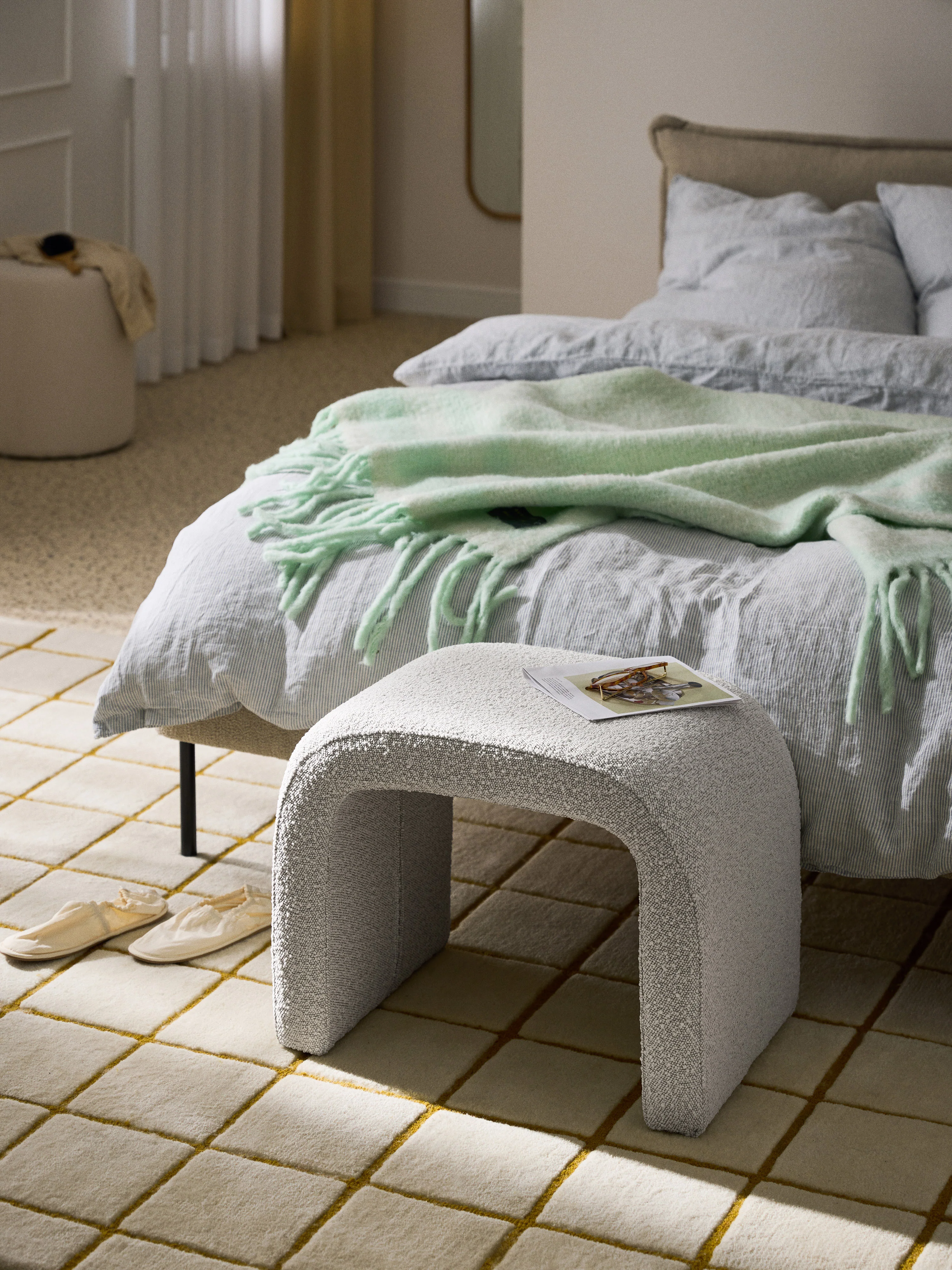 Bouclé-Hocker Penelope