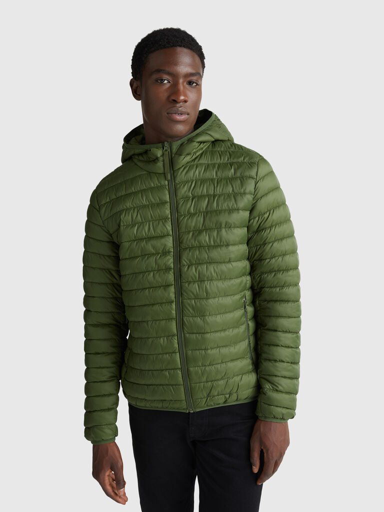 Regular fit puffer jacket
