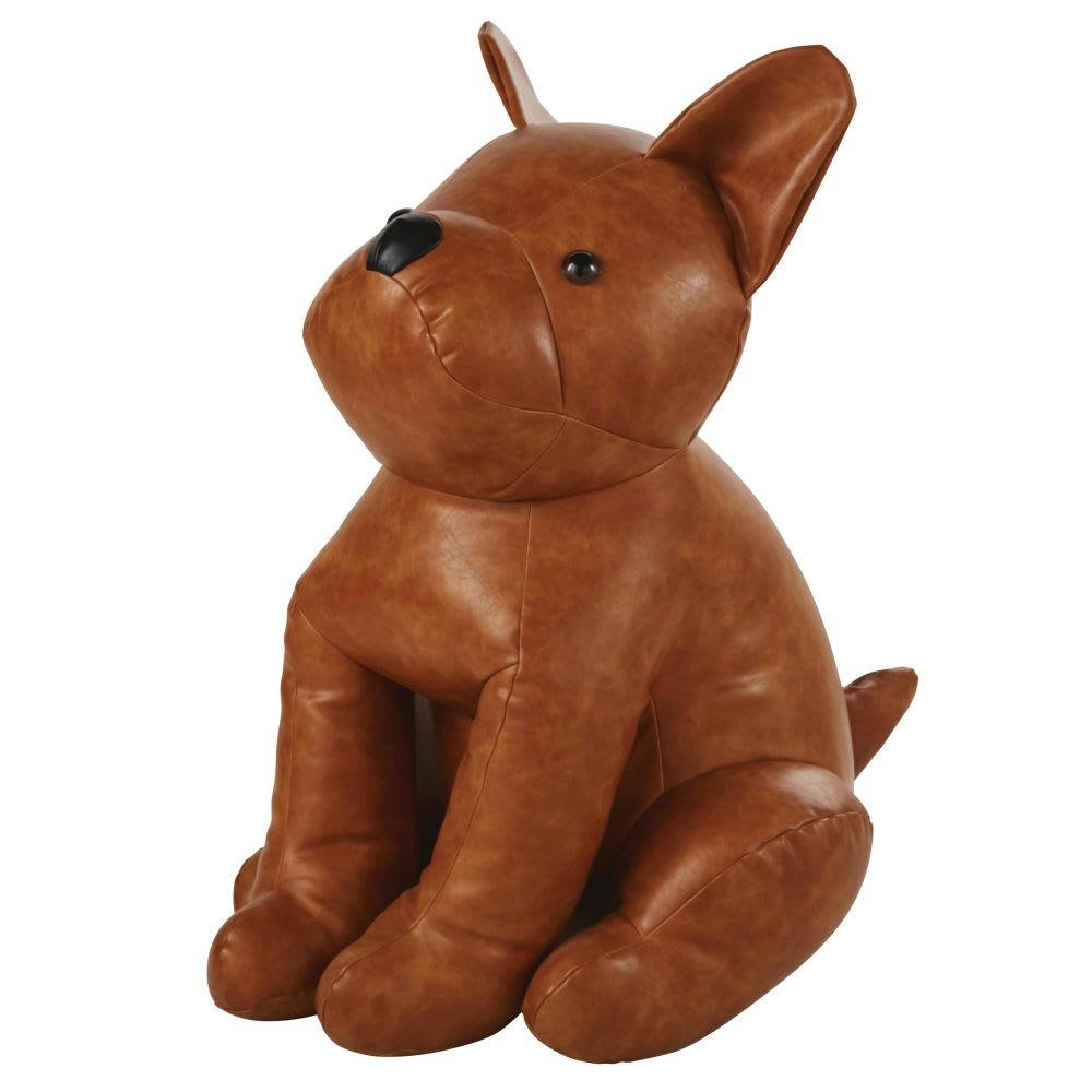 - Déco à poser chien marron H78