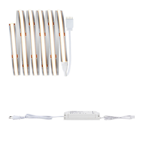 MaxLED 1000 Strip LED Kit de base COB 1,5m Blanc chaud 1,5m 18W 1080lm/m 528 LEDs/m 2700K 40VA
