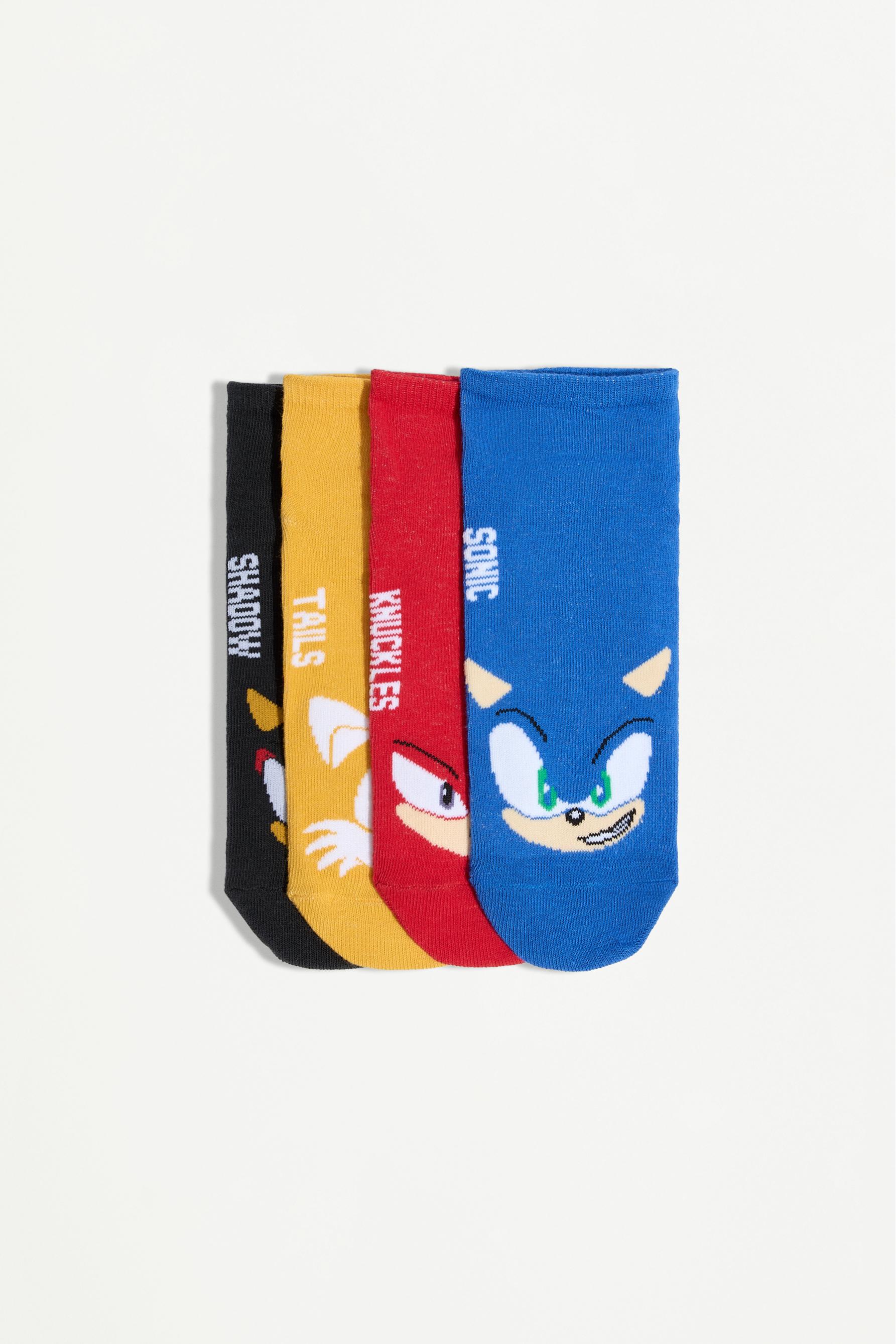 Calcetines tobilleros Sonic™ | SEGA (Pack 4)