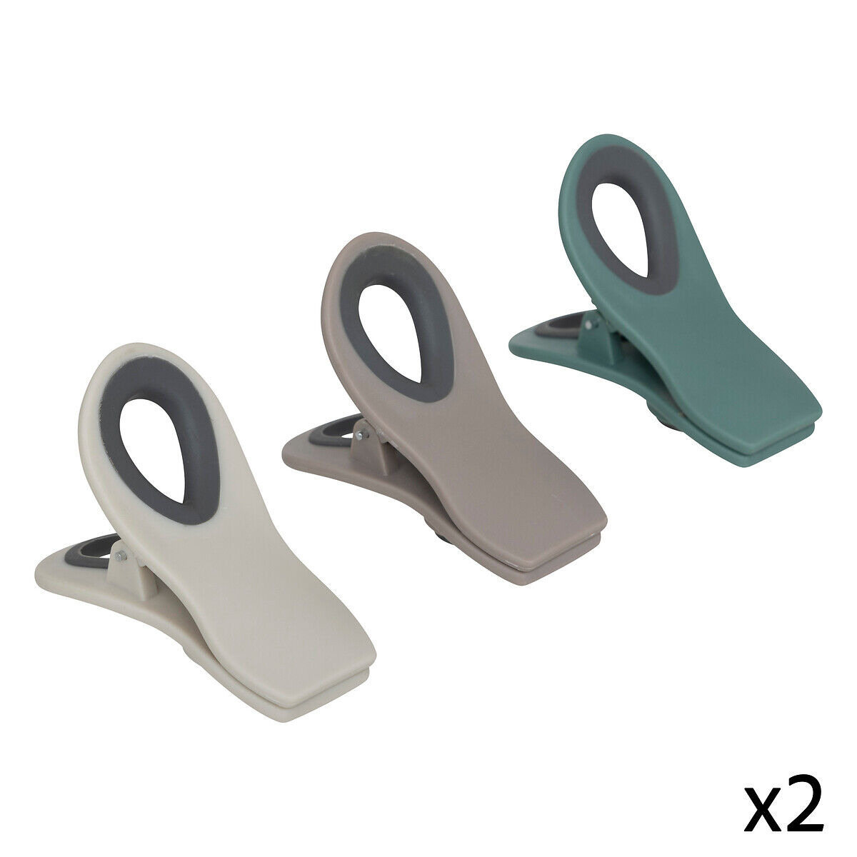 Conjunto de 6 molas herméticas para sacos