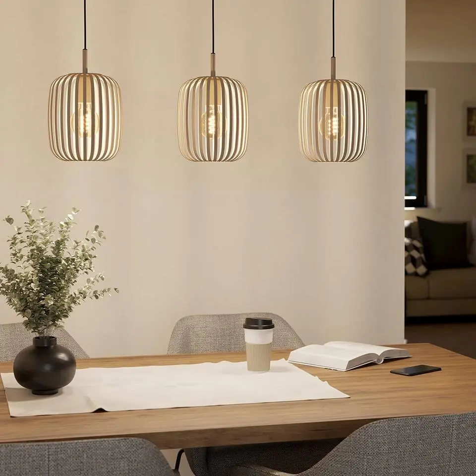 EGLORomazzinaHanglamp-E27-90cm-Zandkleur