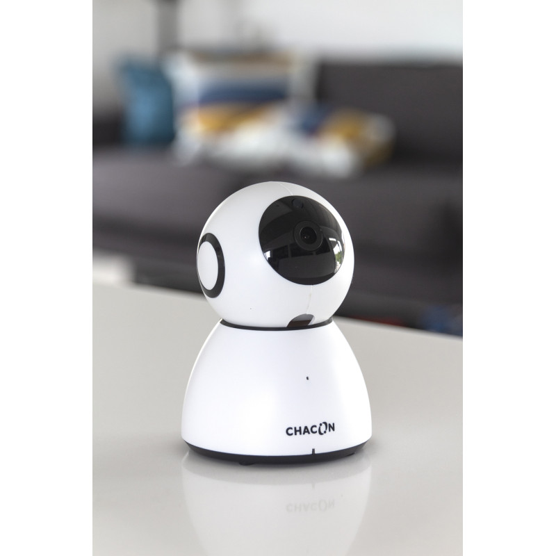 Caméra IP Wi-Fi intérieure rotative 1080 P CHACON