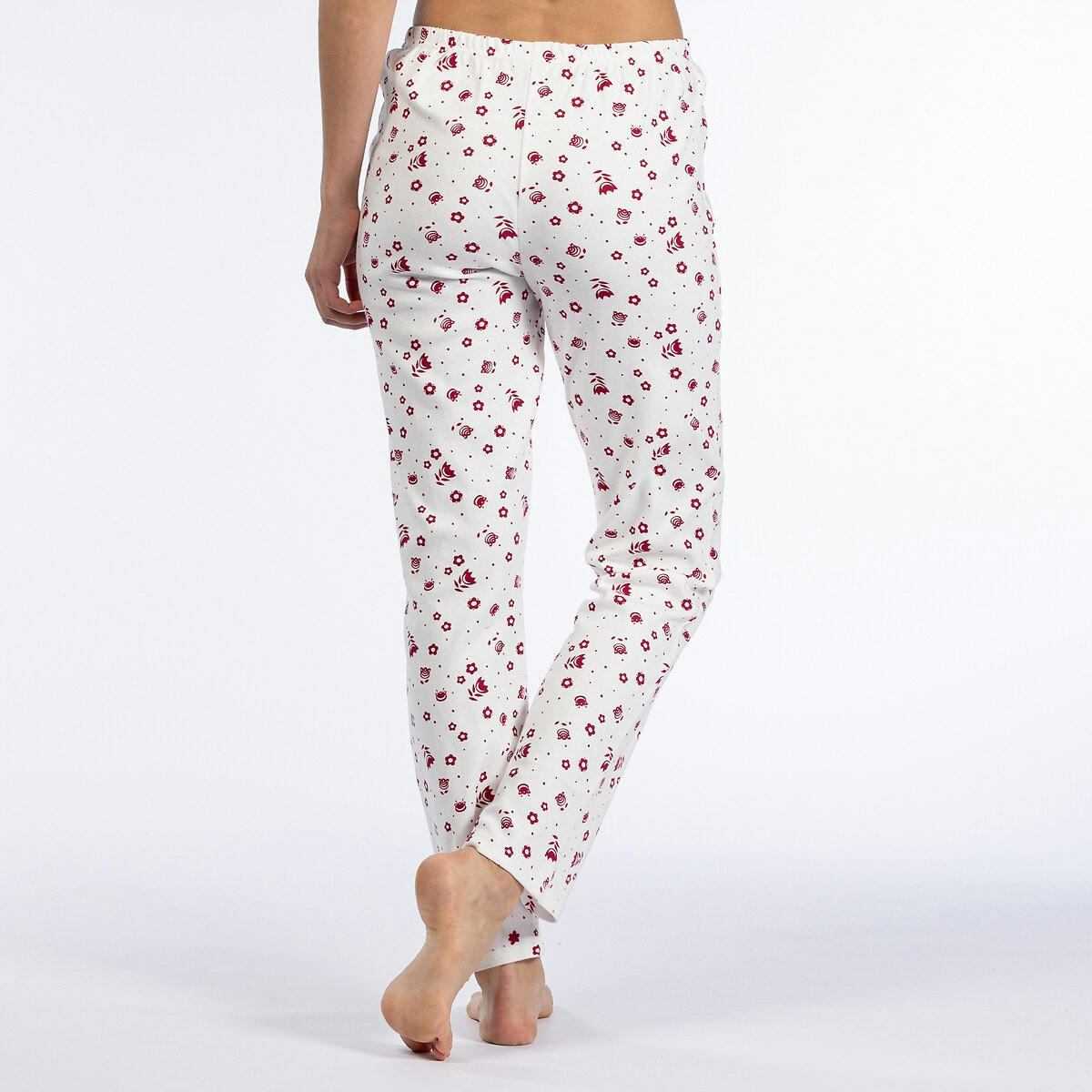 Pantalon de pyjama droit