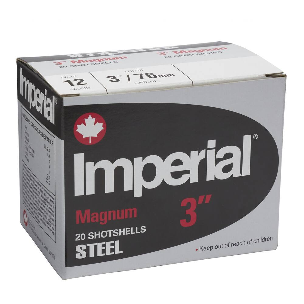 Imperial Steel 12-Gauge 3-in #BB Shotshell Ammunition, 1-1/4-oz