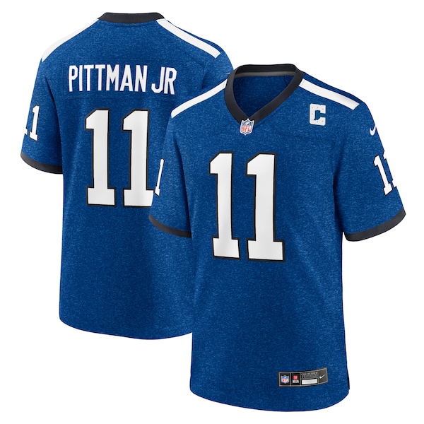 Michael Pittman Jr. Indianapolis Colts Nike Indiana Nights Alternate Game Jersey - Royal