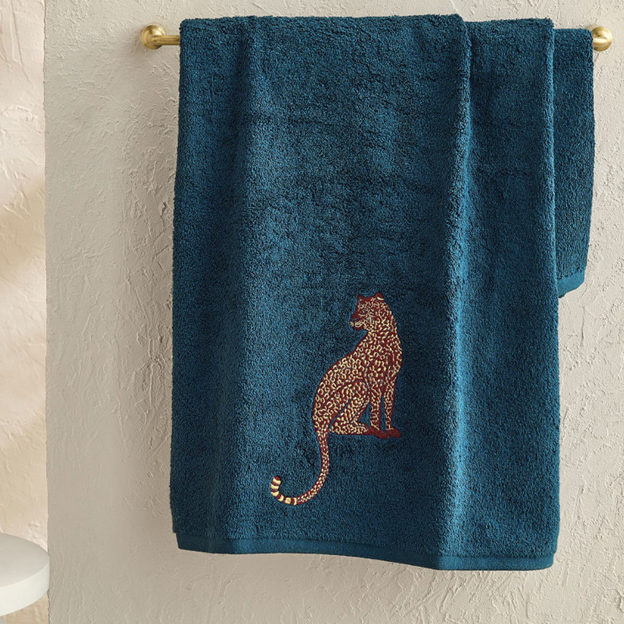 Linge de bain brodéNouvel Éden