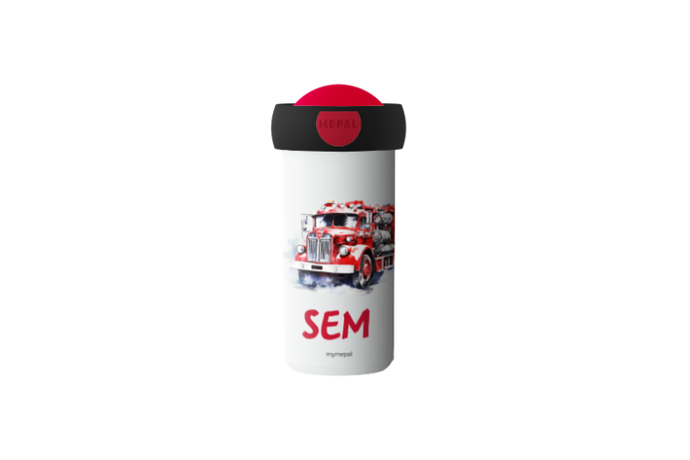 Ontwerp je eigen schoolbeker - Brandweer
