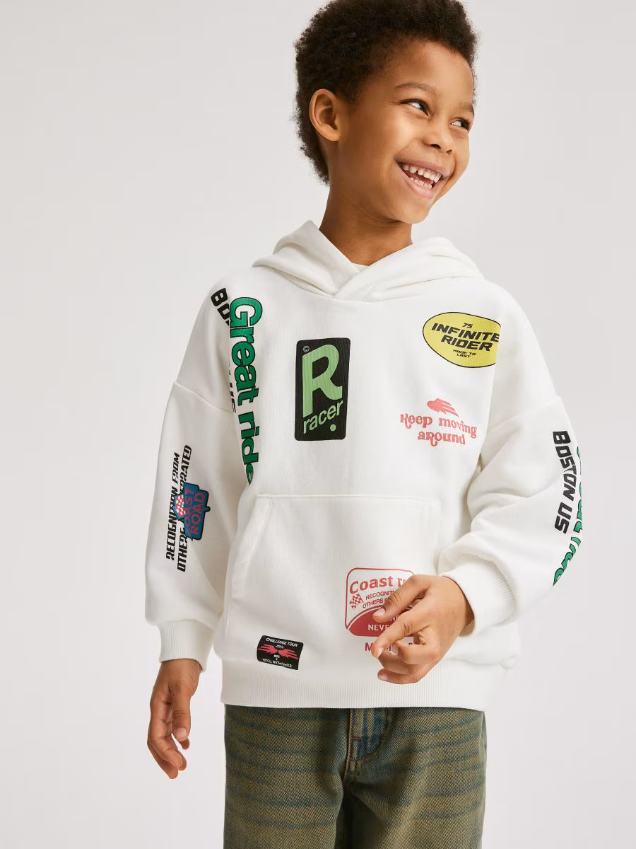 Hoodie With Slogans