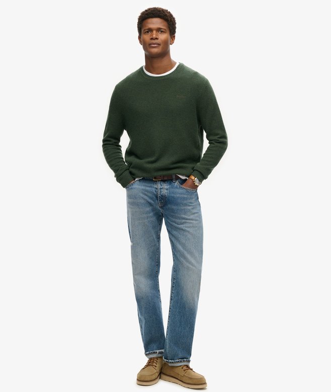 Essential Slim Fit Crew Jumper