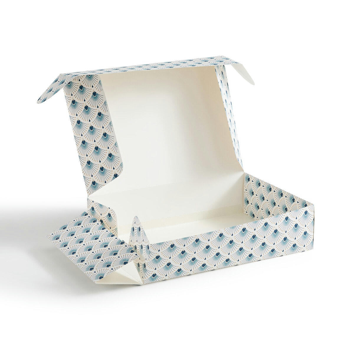 Boîte à cadeau papier recyclé, Pawica