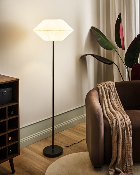 Lampa podłogowa 150 cm metalowa