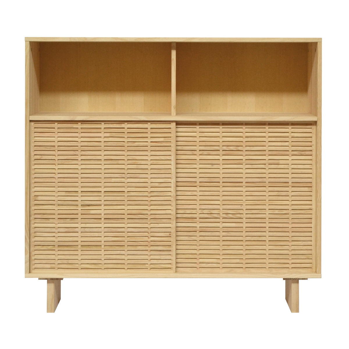 Naan Furniture Dressoir Formentera - Natuurlijk ongelakt massief grenen - 120 cm