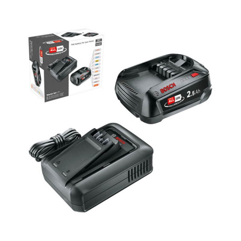 Batterie avec chargeur rapide 2,5 Ah 18 V BOSCH