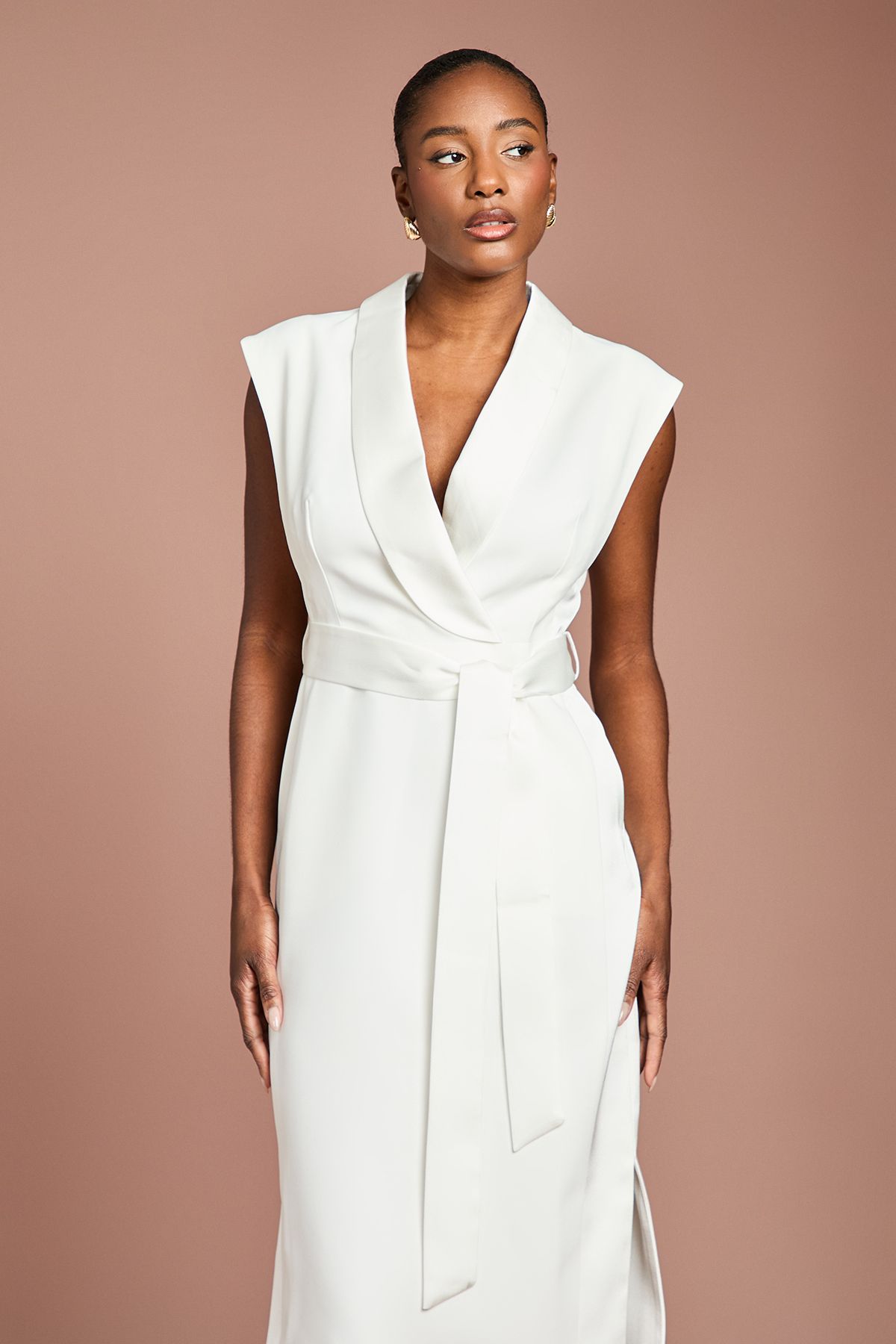 Coast Tux Satin Dress