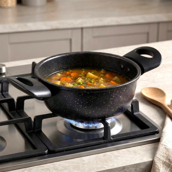 Garnek granitowy BASIC LINE 16 cm, 1,2 l