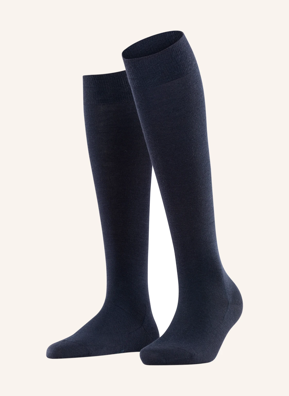 FALKE Kniestrümpfe SOFTMERINO mit Merinowolle