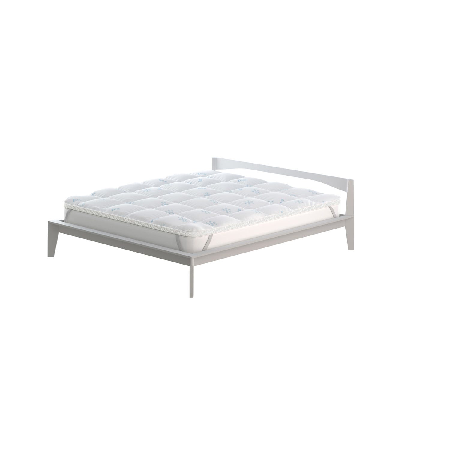 Topper matrimoniale double face Ice Datex