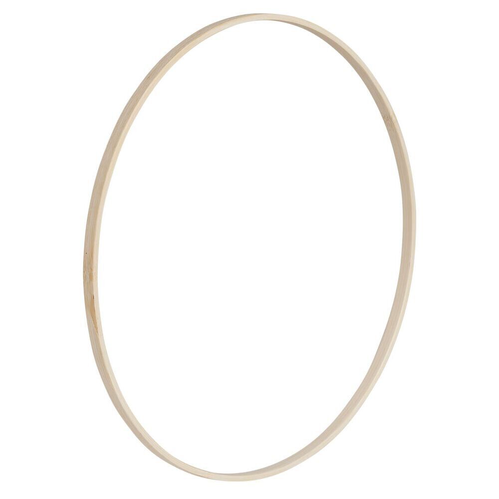 Cercle en bois pour couronne de No&euml;l Ø30cm