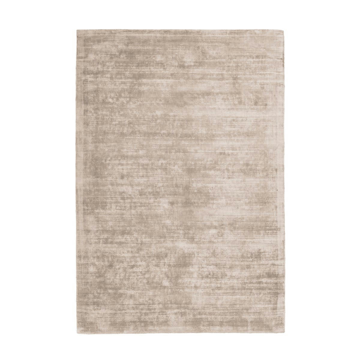 UPTOWN - Tapis moderne en Soie Beige clair 80x150 cm