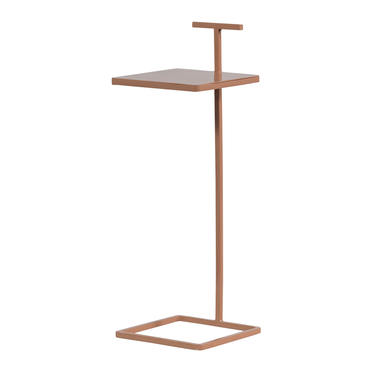 WOOOD bijzettafel Toste - Metaal - Oud Roze - 64x22x22