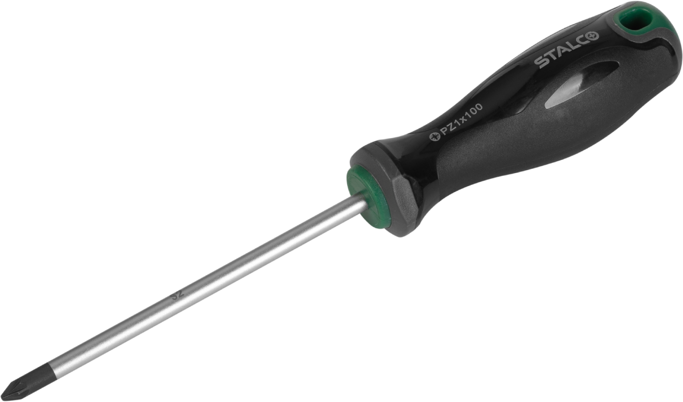 Wkrętak Pozidriv PZ0x75mm STALCO S-12562