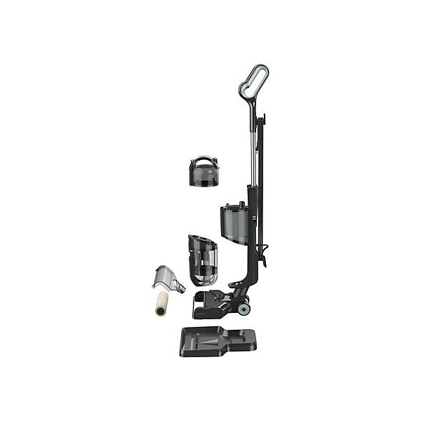Aspirateur balai laveur filaire - LIVOO - DOH143 CLEAN'UP - 600 W - 2 en 1 - 15 kPa - 80 dB - 2 réservoirs - Gris