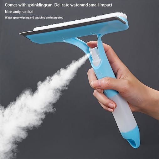 NNETM Multi-Functional Glass Cleaning Tool with Sprinkle