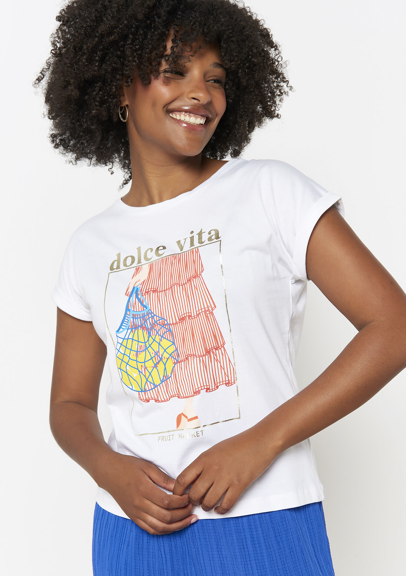 T-shirt met artwork