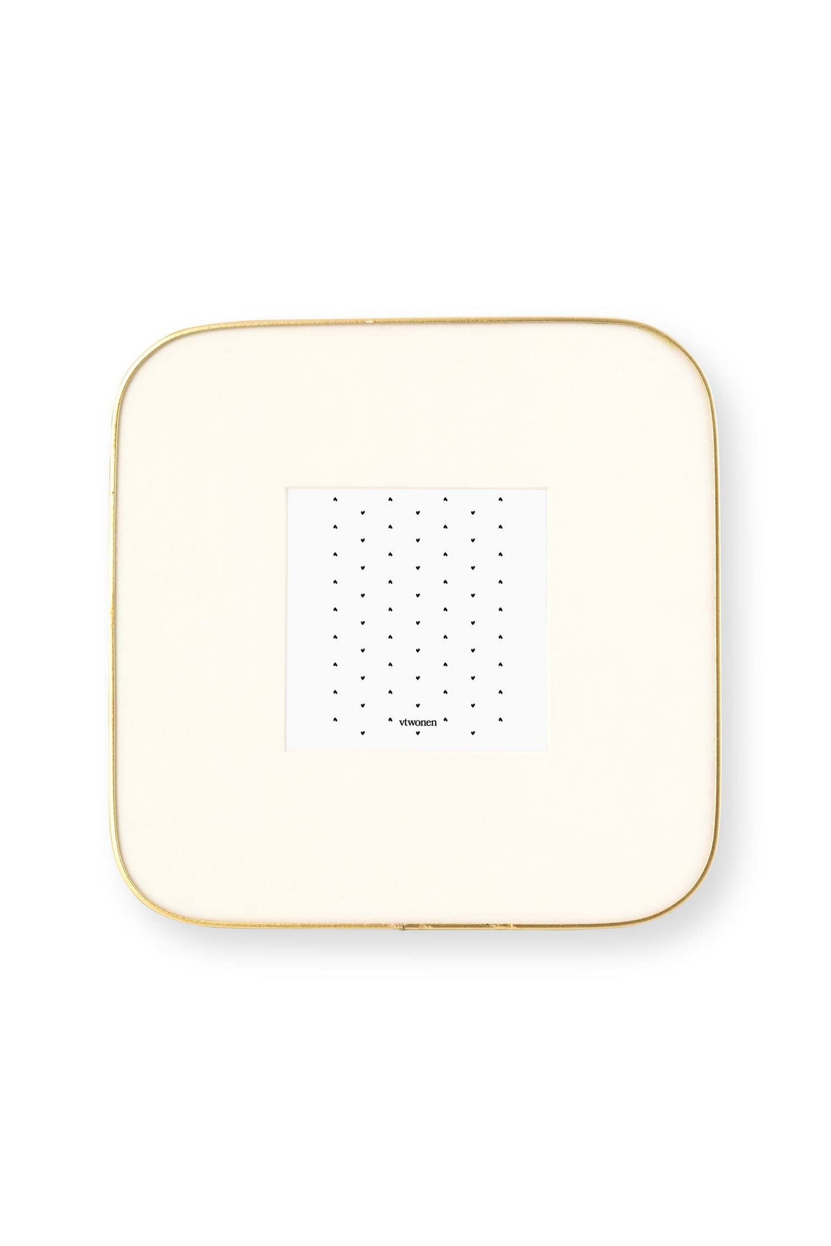 vtwonen Fotolijst - Metaal - Goud - 21.5x21.5x0.8cm