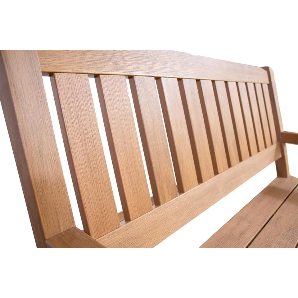 SenS-Line Montreal tuinbank - 131 cm - HIPS kunststof - Houtlook