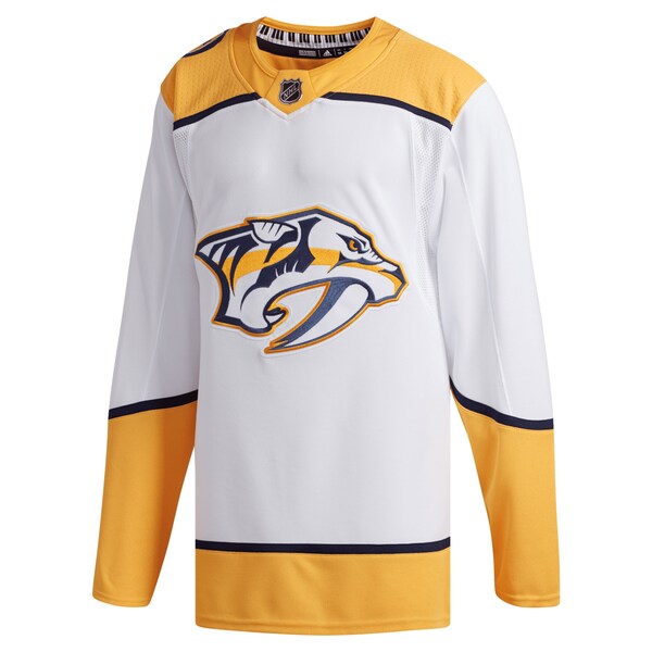 Nashville Predators adidas Away Authentic Jersey - White