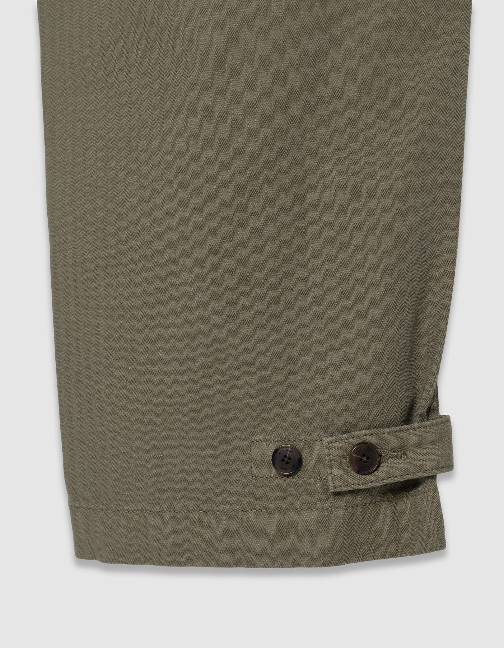 Pantalon charpentier kaki coton bio Homme