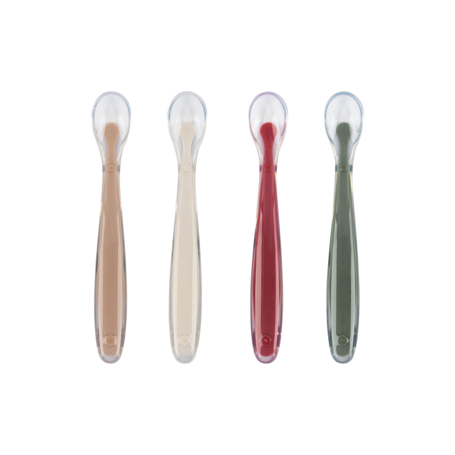 4 Pack Feeding Spoon, forest mix