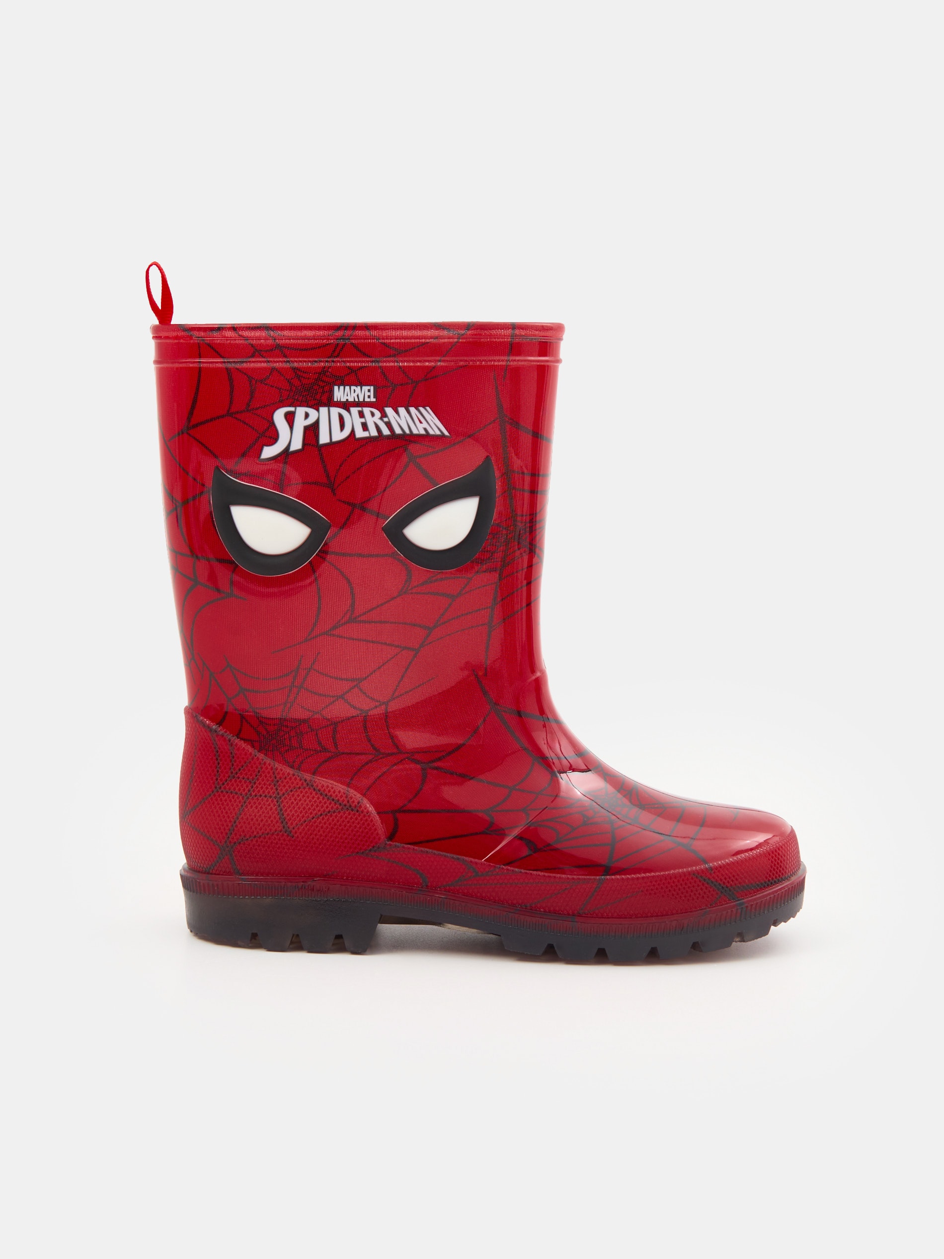 Kalosze ze świecącą podeszwą LED Spider-Man
