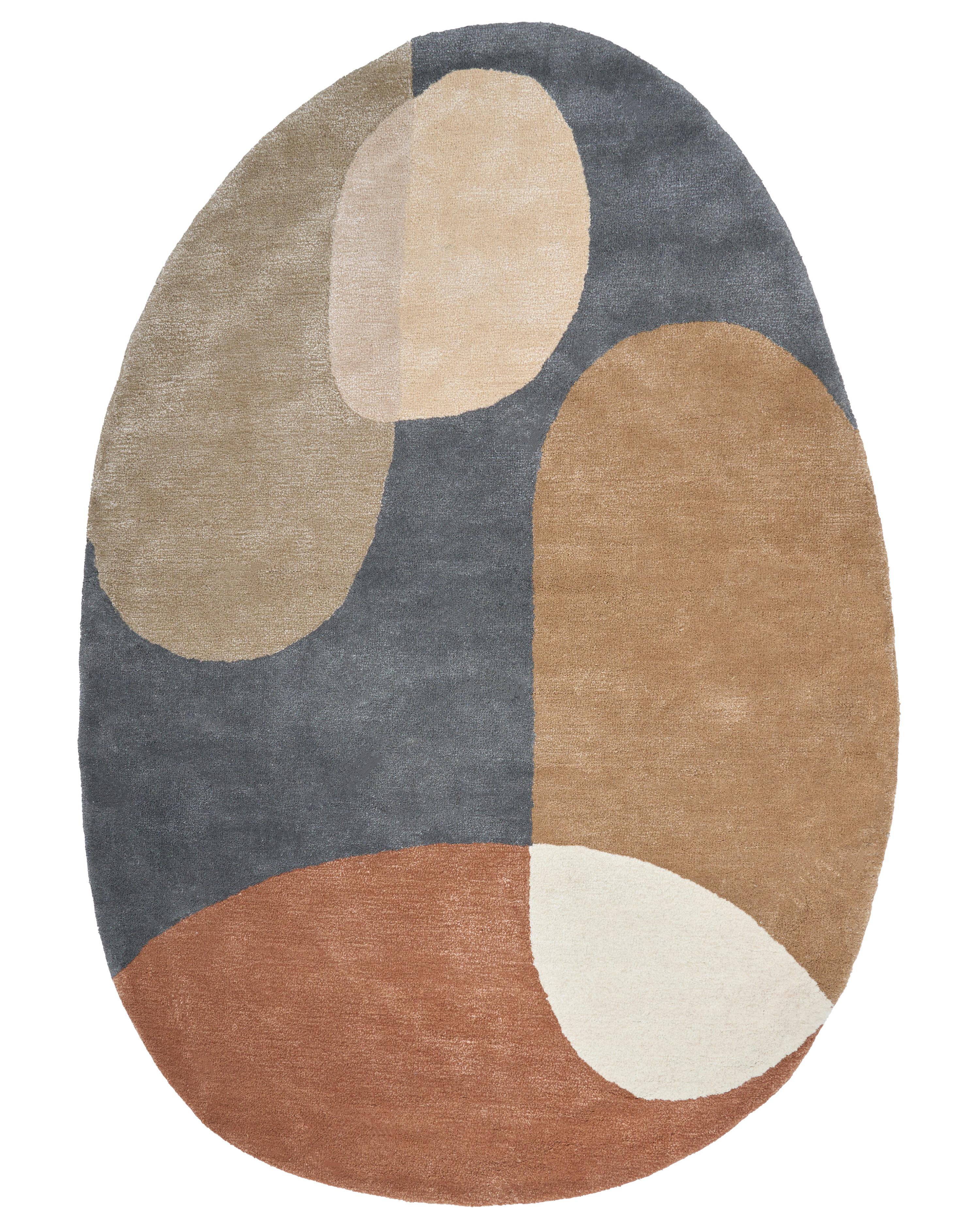 Rug KAFAR Multicolour 160 x 230 cm Viscose