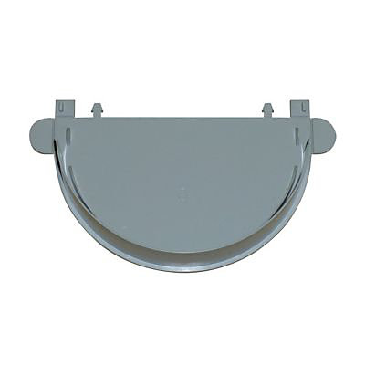 Fond gouttière universel à coller 25 gris PVC Fitt