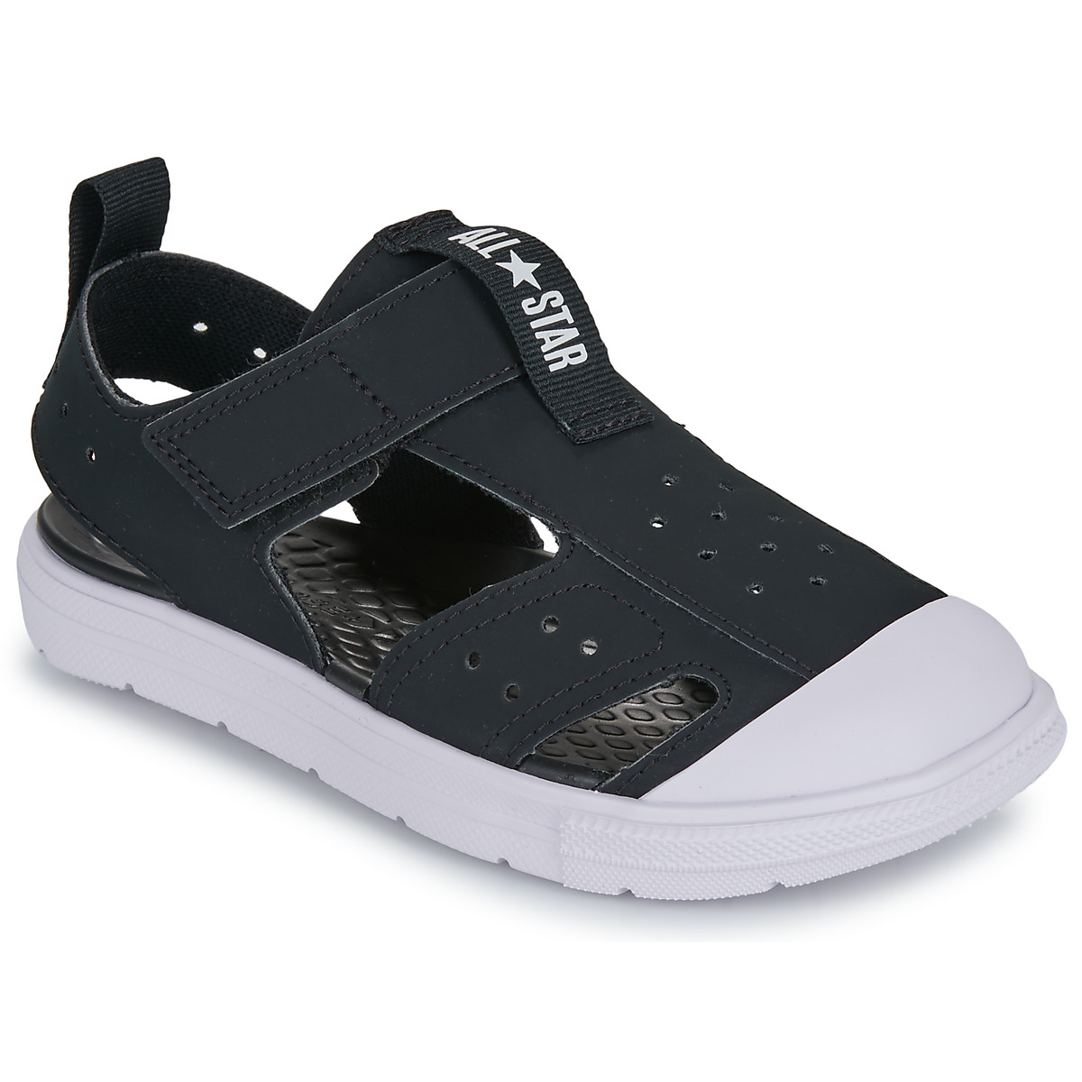 Converse - CHUCK TAYLOR UTILITY SANDAL EASY ON - Black / White