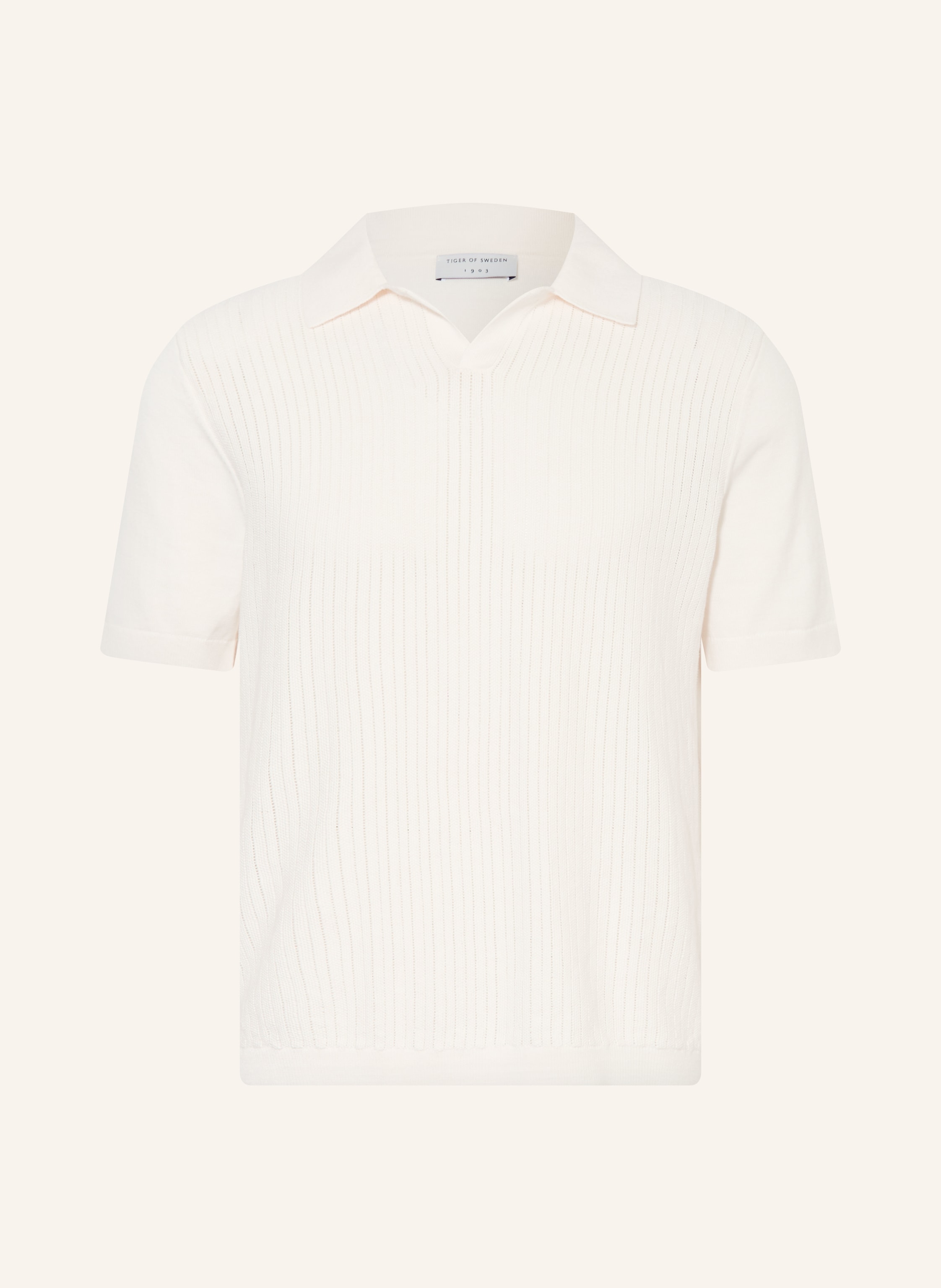 TIGER OF SWEDEN Strick-Poloshirt EOIN
