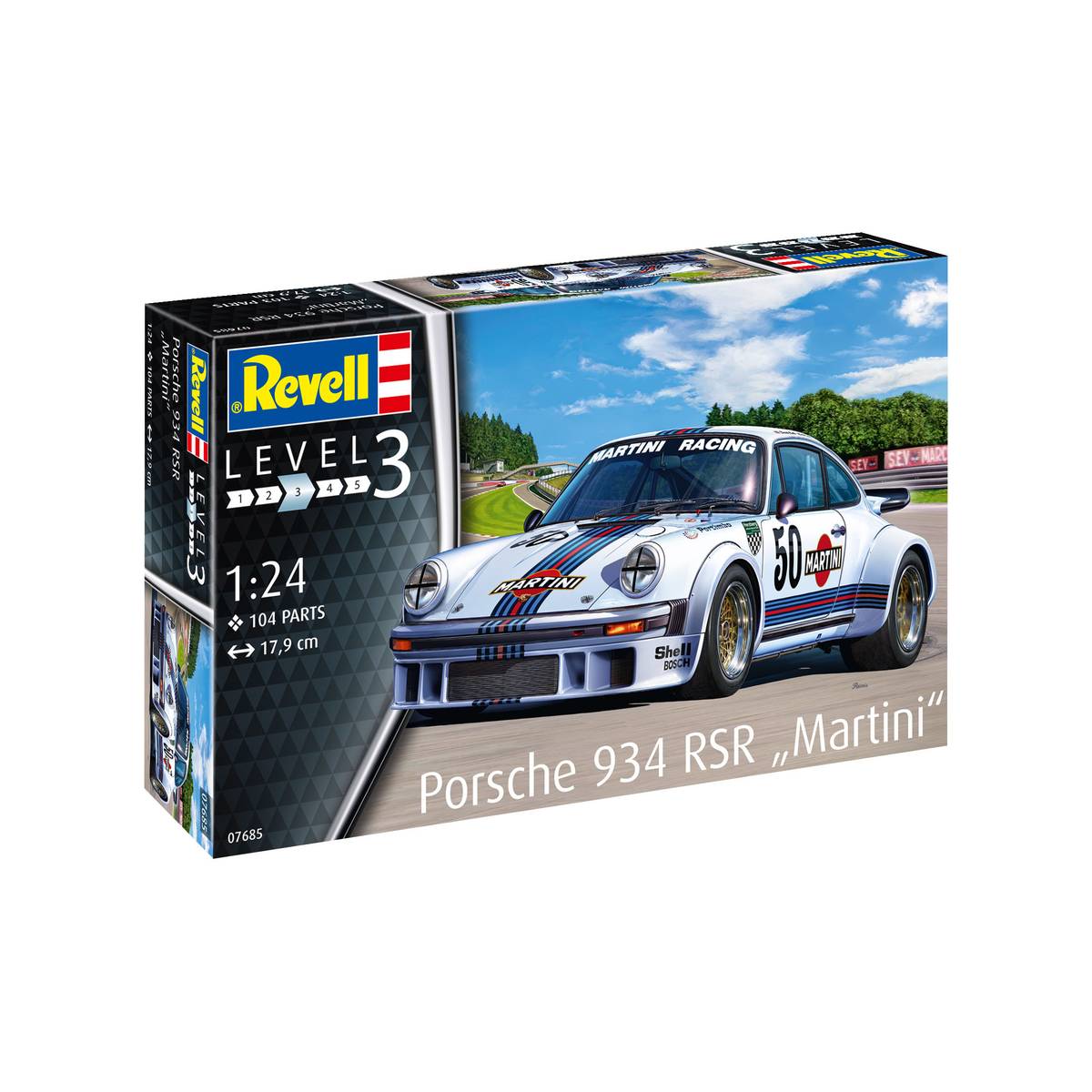 Revell Porsche 934 RSR Martini Model Kit 1:24